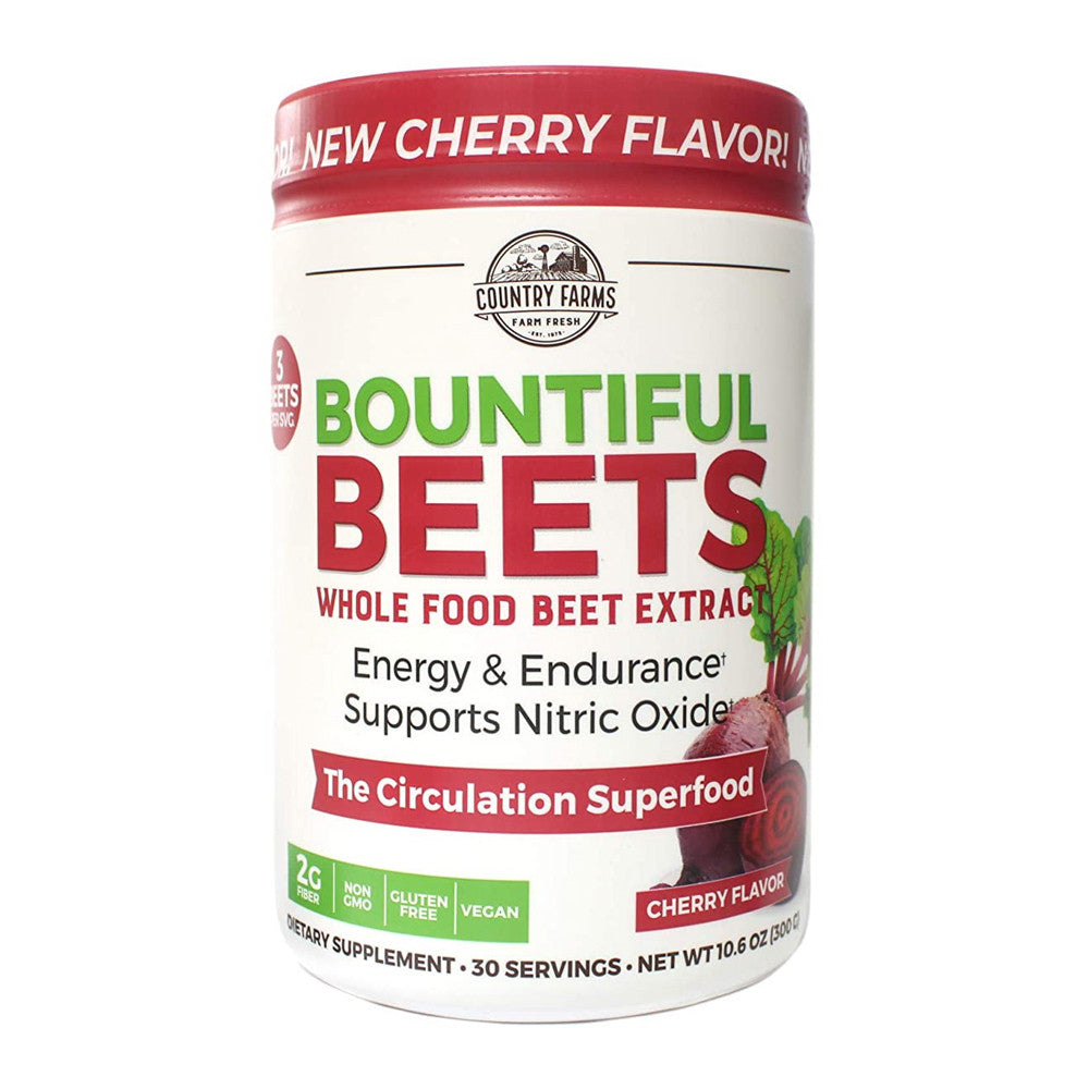 Country Farms Bountiful Beets Circulation Superfood Powder, 10.6 Oz